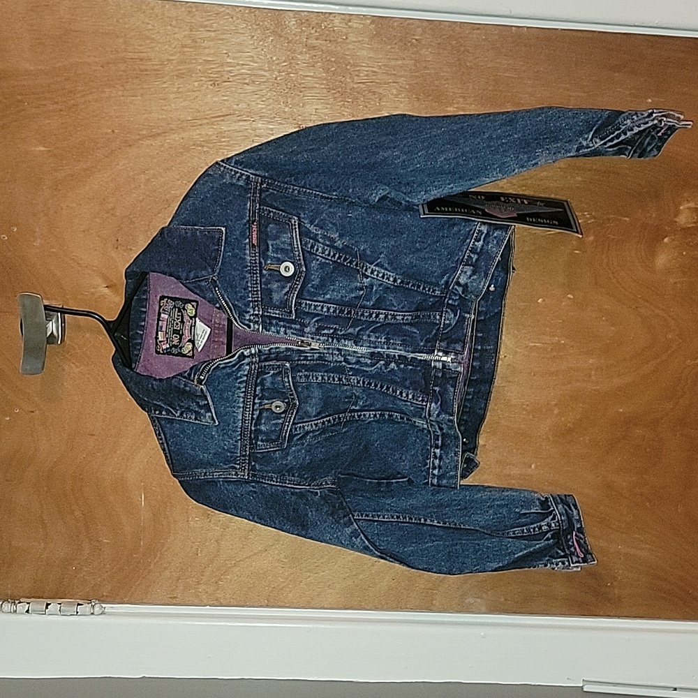 Vintage Jordache no exit denim jacket M - Picture 1 of 3